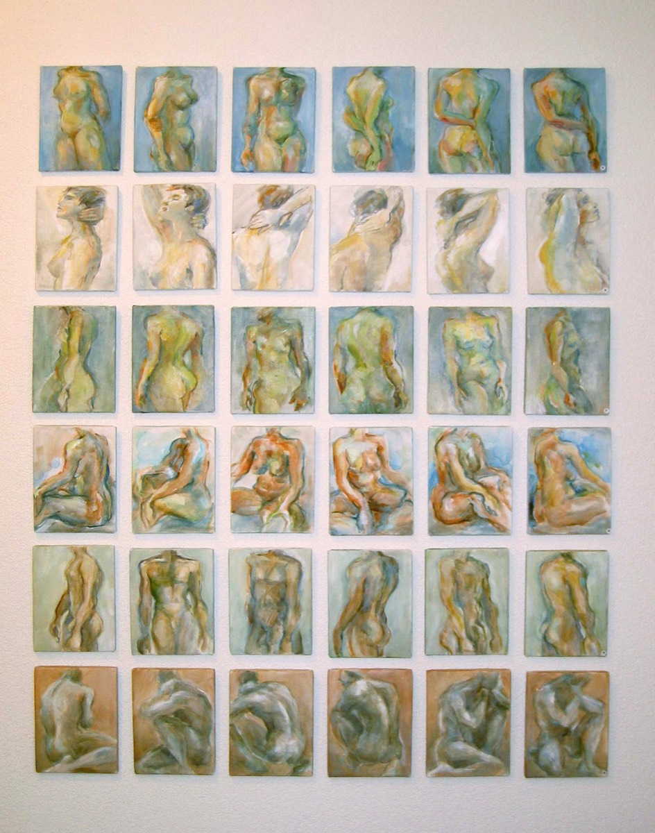 6er reihen 6 leinwände á 13x18cm