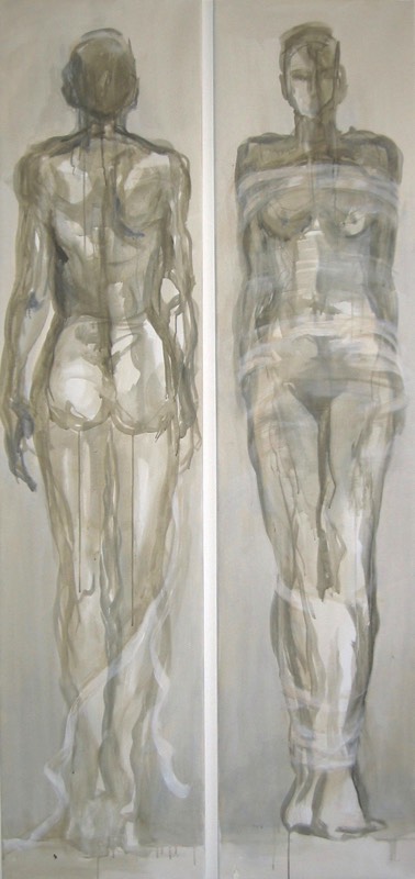 geschnürt 2x50x200cm