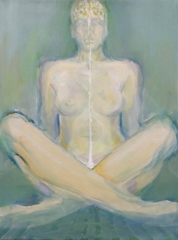 acryl auf leinwand 46x61cm  