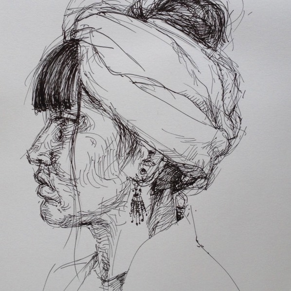 2408 tusche papier 30x30cm